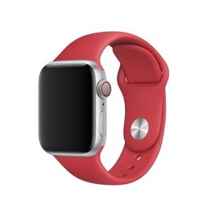 Primary Red | Sport Silicone - Apple Watch Band